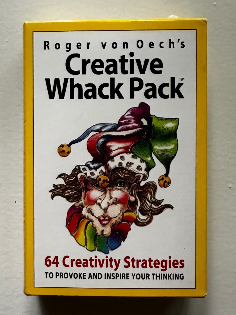 Roger von Oech’s Creative Whack Pack – 64 Creativity Strategies Card Deck